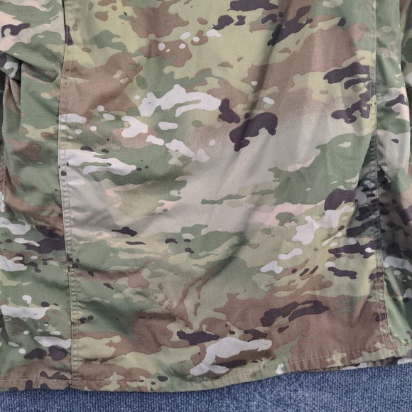 U.S. Army Combat Uniform OCP Camouflage Coat Size M Pockets Hook & Loop - Picture 5 of 12